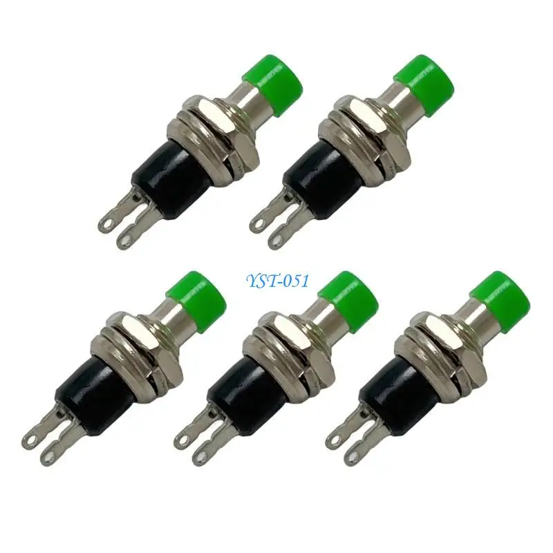 

E15A Pack of 20 Small Momentary Pushbutton Switches with Vibranting Color Hat Designs Home Accessory for Circuit Boards