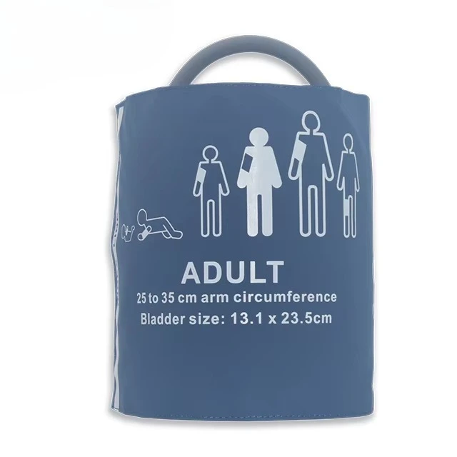 High-end ultra-soft material 25-35 cm reusable single and double tube adult nikibo pressure cuff