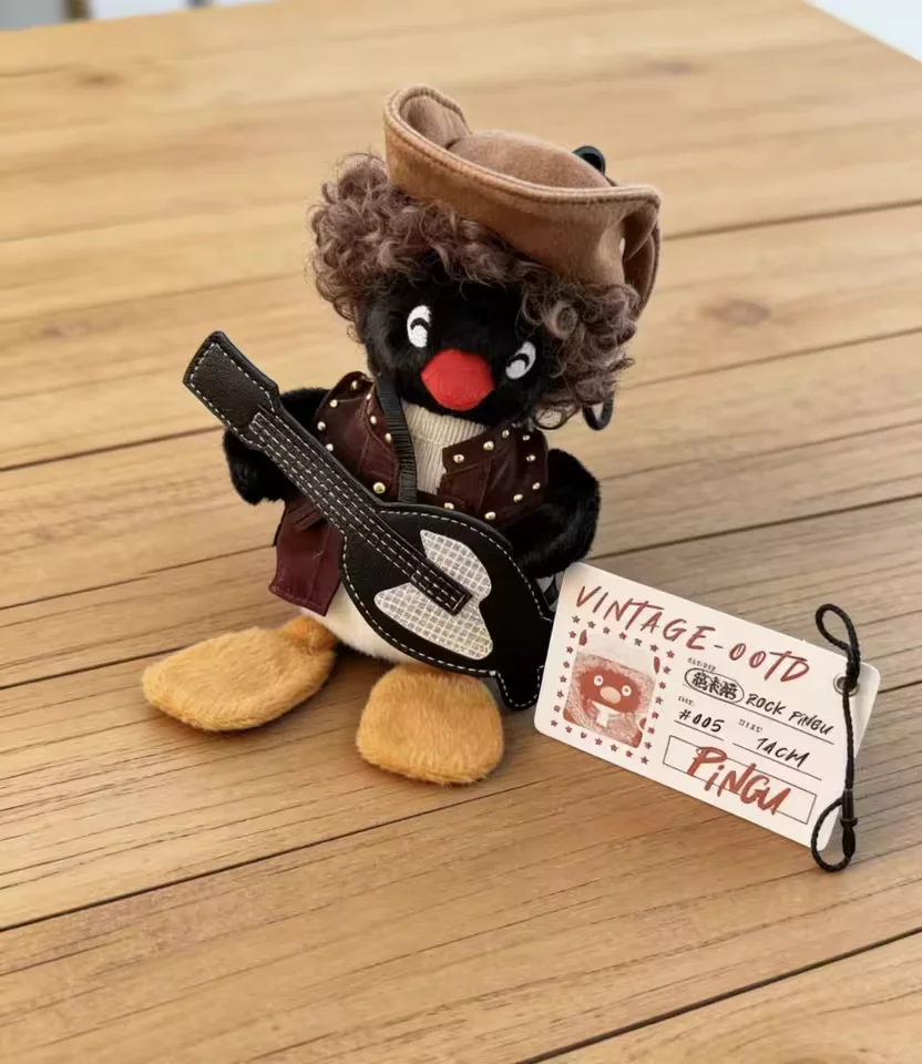 

X11 Pingu Plush Blind Box 45th Anniversary Vintage Ootd Series Plush Blind Box Trendy Toy Girl Gift Doll For Fans