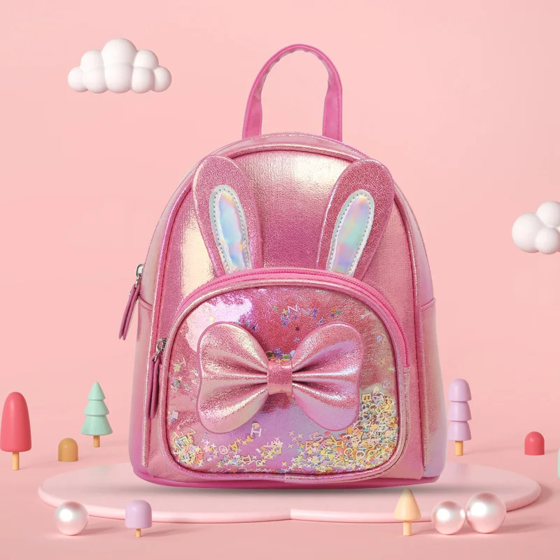 New Shoulder Bag Fashiona Cute Sequined School Bag Personalized Trendy Girl Bags Back To School Large Capacity Vacation Backpack