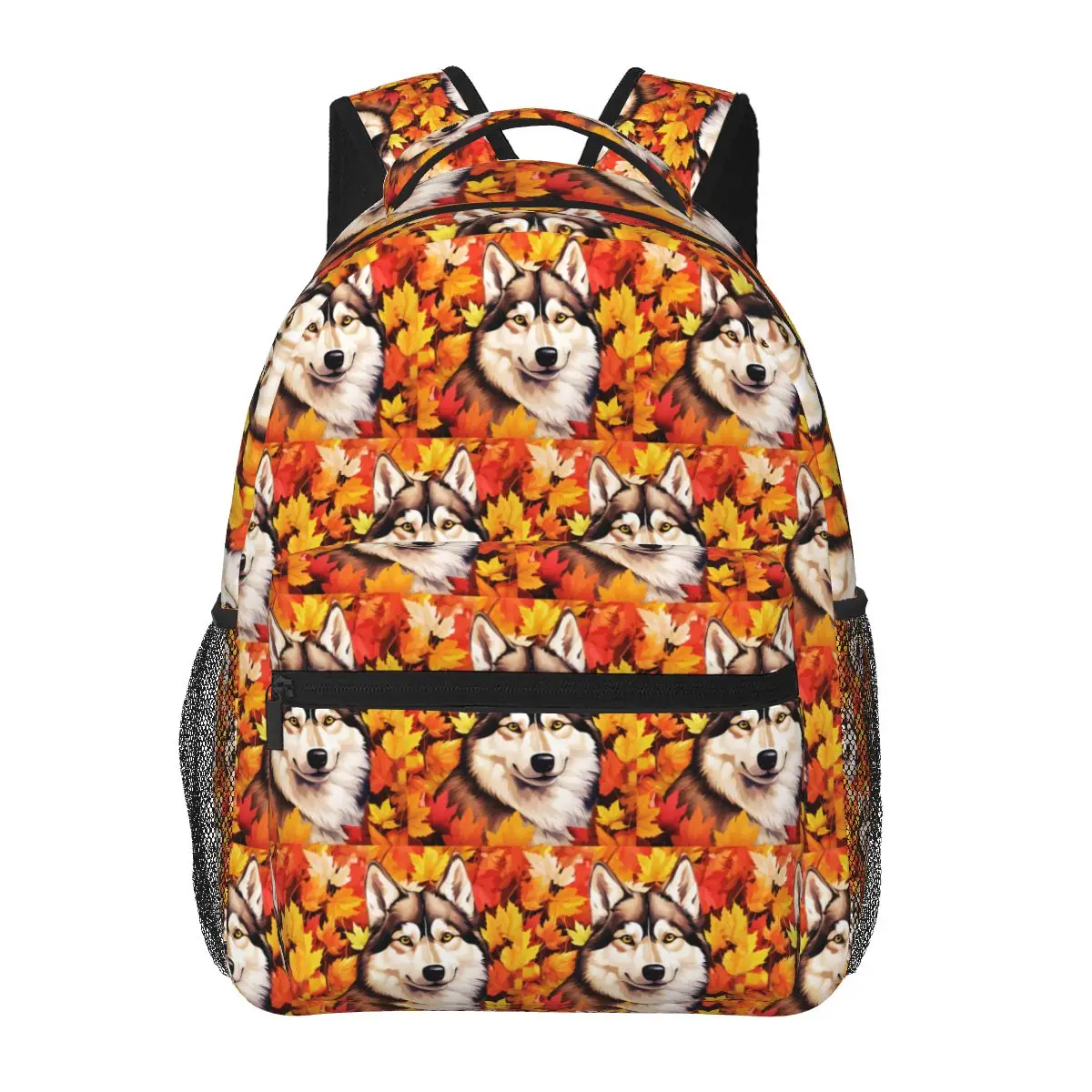 الخريف الخريف سيبيريا أجش الكلب الطالب على ظهره حقيبة مدرسية المشي لمسافات طويلة السفر Daypack للبنين بنات موضة حقيبة الكتب حقائب الكتف