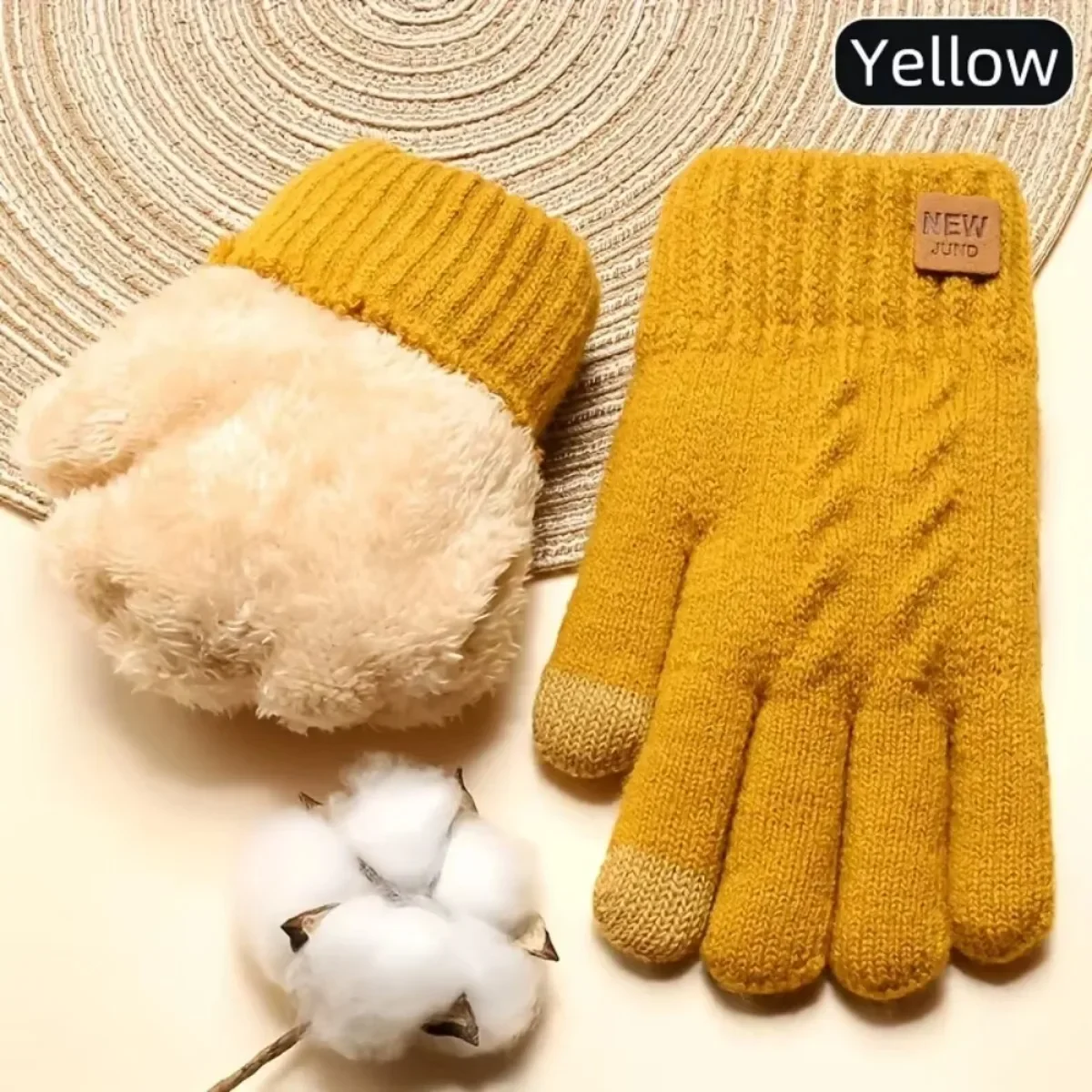 Winter Touchscreen Gloves for Men and Women, Thick Plush Lined Thermal Gloves for Running, Cycling and Outdoor Activities