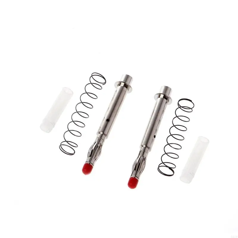 652E 10 Pcs 4mm Male Retractable Sheath Stackable Banana Plug Wire Solder Connector