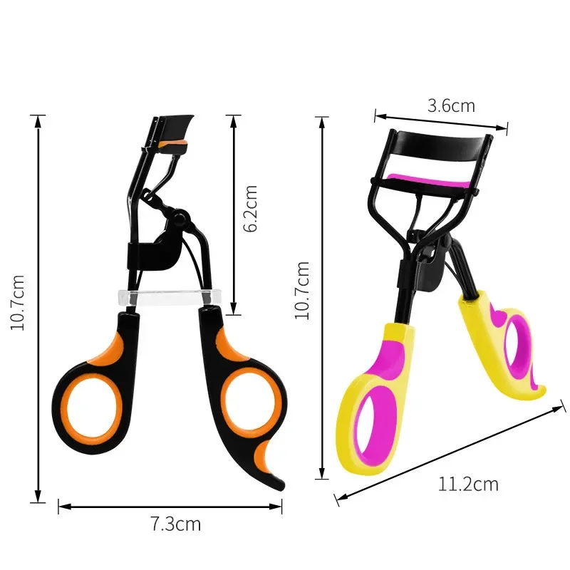 Two-color Curling Eyelash Curler False Eyelash Aids Women\'s Portable Beauty Tools Makeup Tool