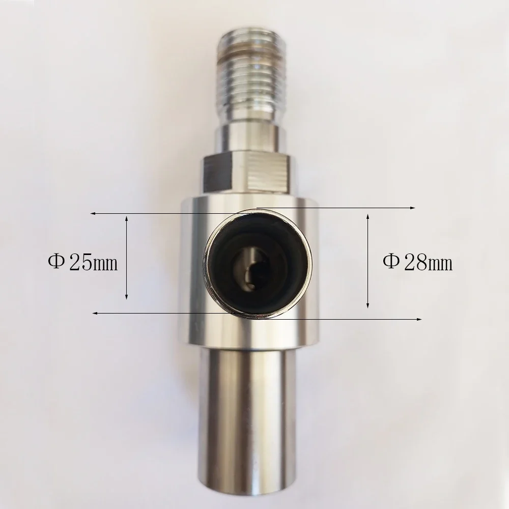 Thread Adapter for Diamond Drill Core Bits Male 1 1/4-7(Female:1/2BSP) to Female 1 1/4“-7 with Dust Collection Joint Connector