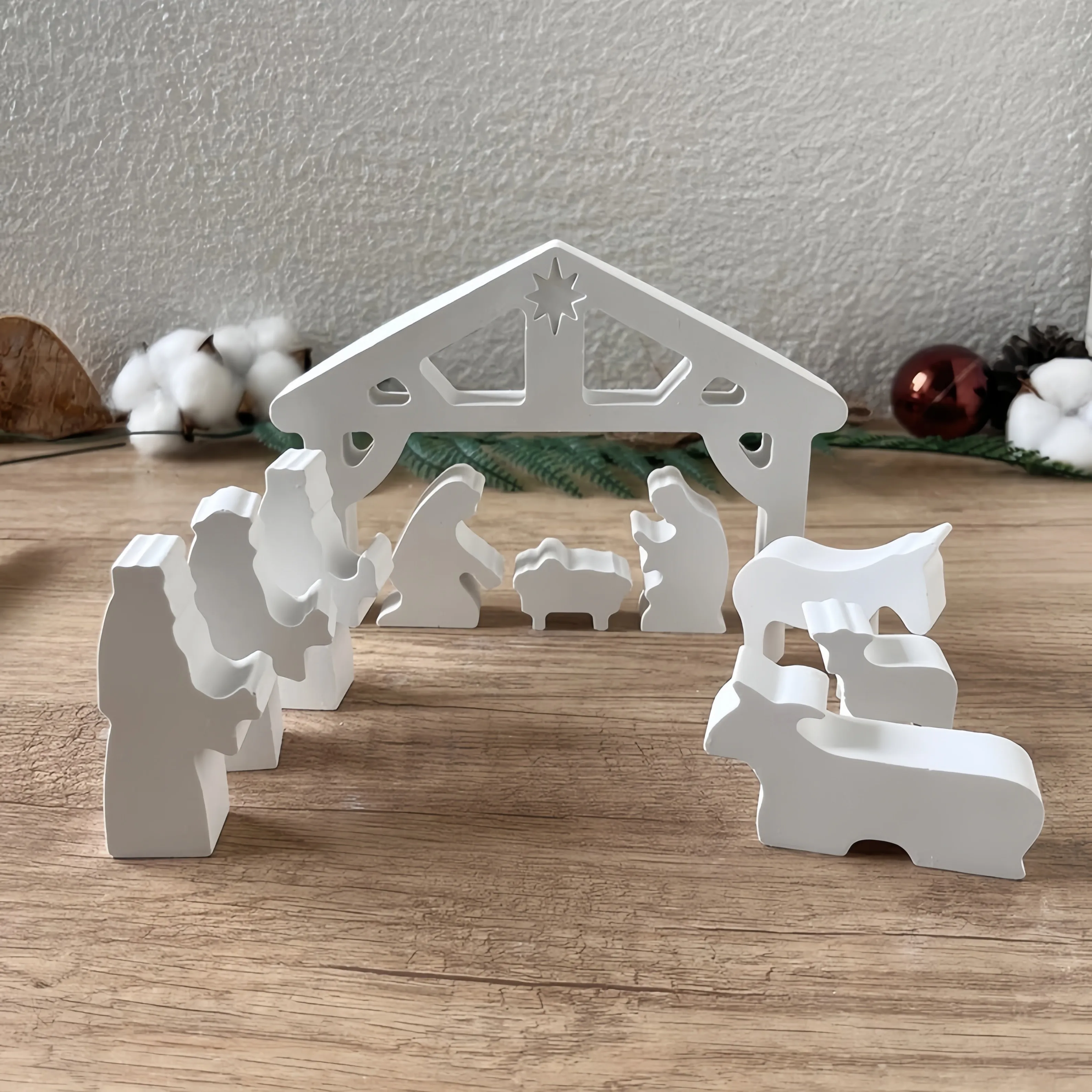 2PCS Jesus Thema Gips Silikon Form Aroma und Kerze, Der Form Tisch Dekoration Handwerk, Der Werkzeug