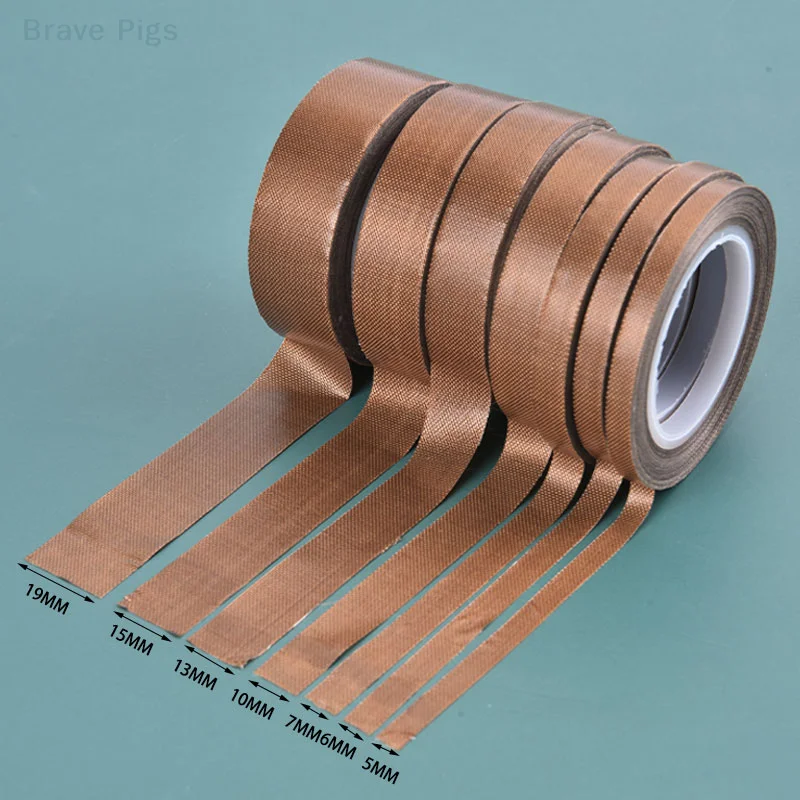 10m 300 Degree High Temperature Resistance Adhesive Tape Machine PTFE Tape