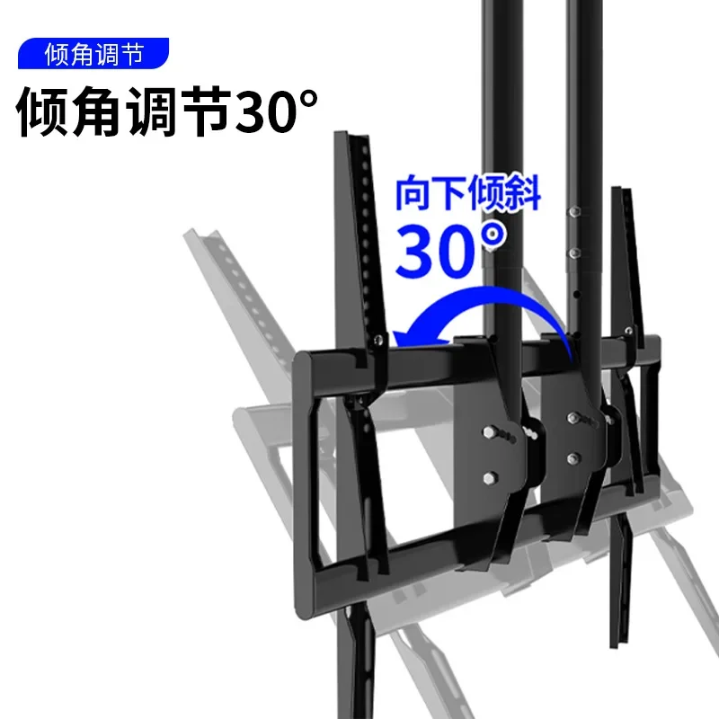 Large screen TV hanger, ceiling bracket universal 55 65 75 85 100 inch all-in-one machine