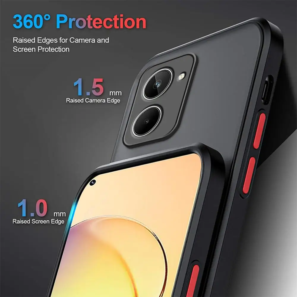 Hard PC For VIVO Y100 Silicone Case Matte Back Cover For Y17S Y200 Y03 V30 S18 Pro Y38 Camera Protection Shockproof Funda Bumper