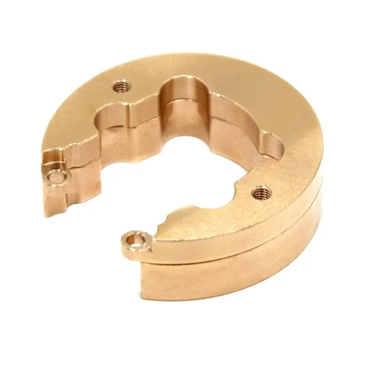 CYGJ-6X Brass Wheel Counterweight Balance Weight For CROSS RC AT4 JT4 1/10 RC Crawler Car Upgrade Parts Accessories