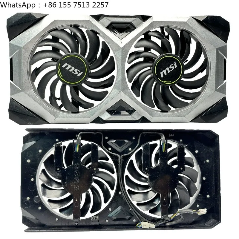 Applicable for MSI RTX 2060S VENTUS graphics card fan PLD09210B12HH