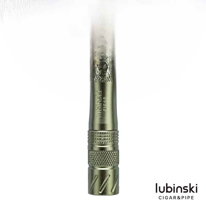 

Многофункциональный портативный держатель для сигар и пепельница Lubinsky из цинкового сплава и нержавеющей стали: модный и удобный