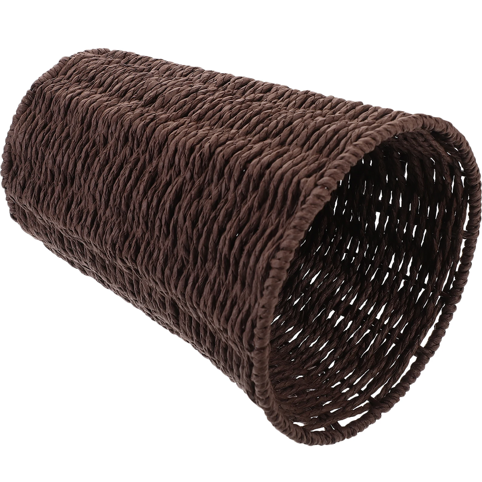 

Extra Large Capacity Rattan Imitation Basket Multipurpose Household Sundries Storage Container Living Room Dining Room Organizer