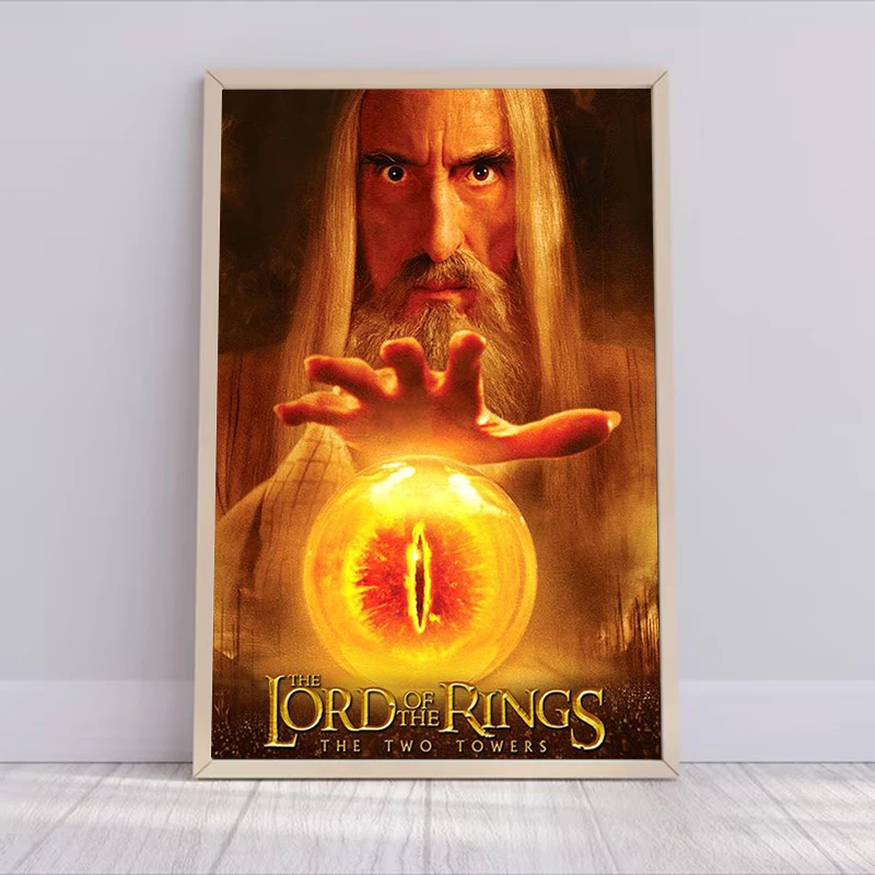 L-Lord of the Rings Movie Poster Aesthetic Room Decoration Paintings on the Wall Decor Posters for Wall Art Canvas Painting Home