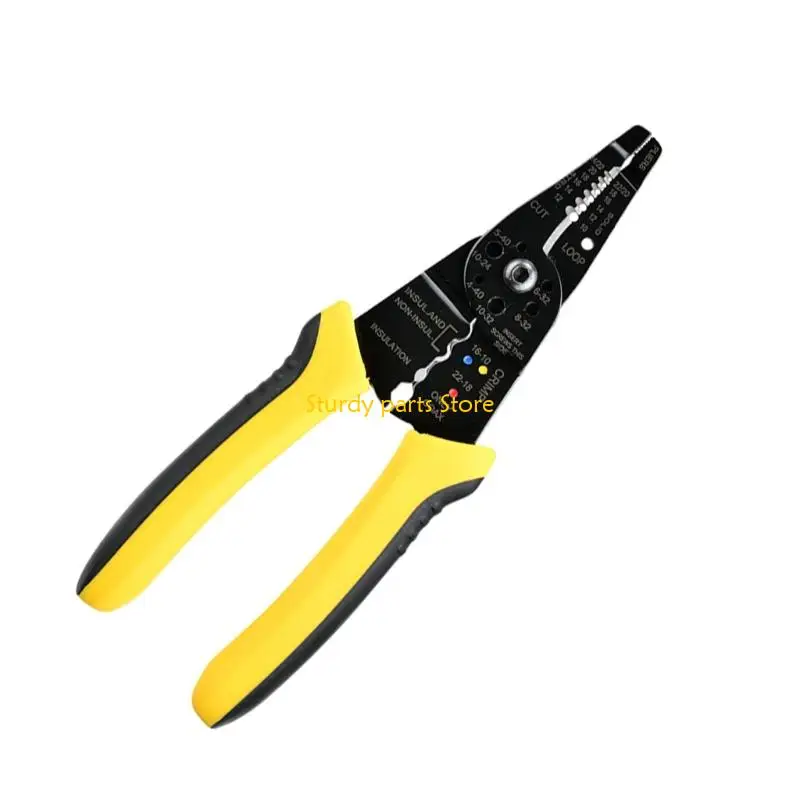 

97QC Professional Electrician Wire Stripping Pliers Carbon Steel Cutter Hand Tool