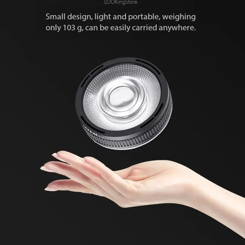 LEEKAI FN24 عدسة فريسنل خفيفة الوزن صغيرة بوينز جبل للتصوير الفوتوغرافي الفيديو الضوئي الملحقات