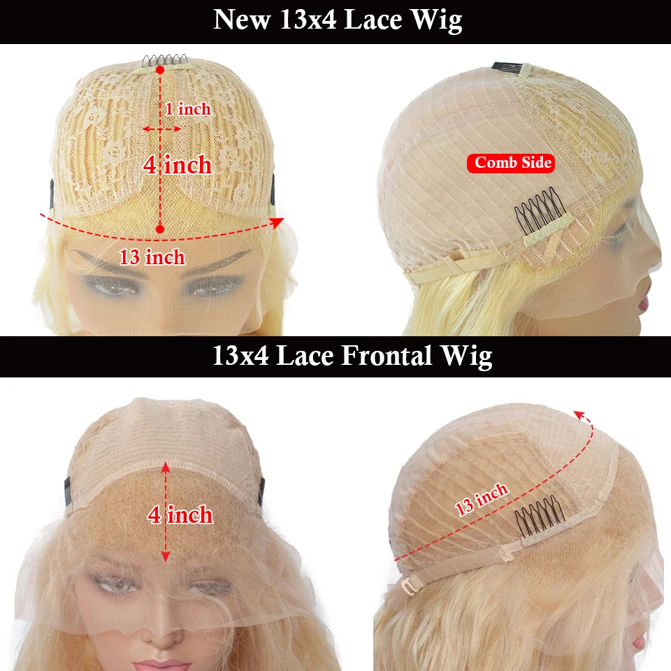 Highlight asch blonde gerade Perücken 13x4 transparente Spitze Front Perücken 180% Dichte kurze Bob vor gezupft brasilia nischen Remy Haar Perücken