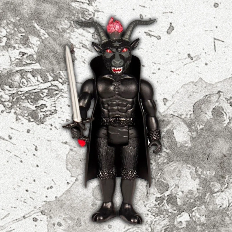 

In Stock Super7 Slayer Minotaur The Beast Black Magic Retro Card Anime Action Figure Charm Collectible Gift Series Ornaments