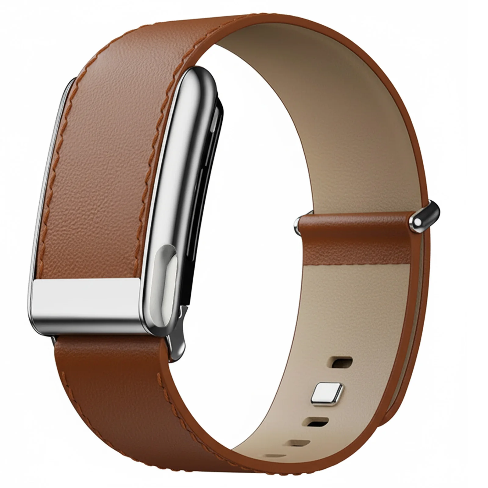 

Leather Bands Replacement Wristband Compatible for WHOOP 5.0 LeatherLuxe Tapered Band ONE+PEAK MG