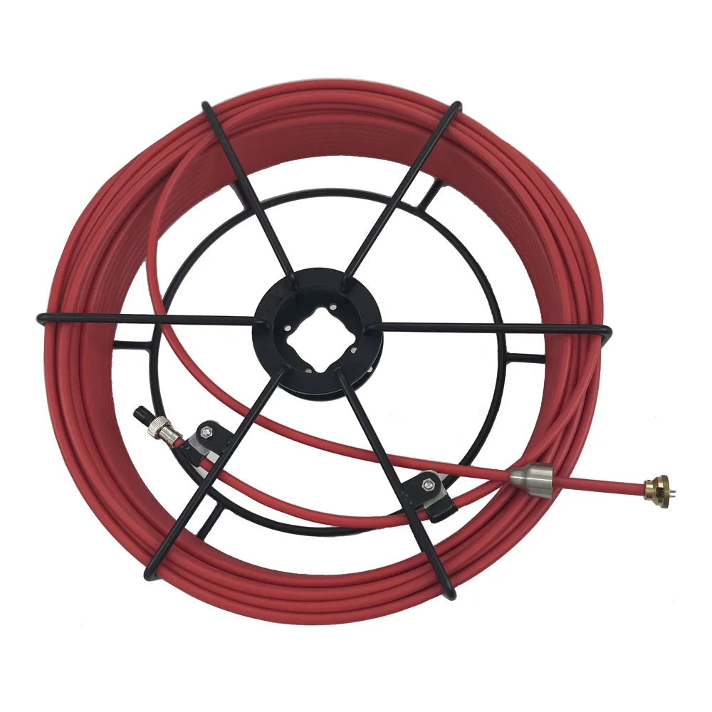 170ft(50M)  Push Rod Cable Reel for  Pipe Inspection Sewer Camera