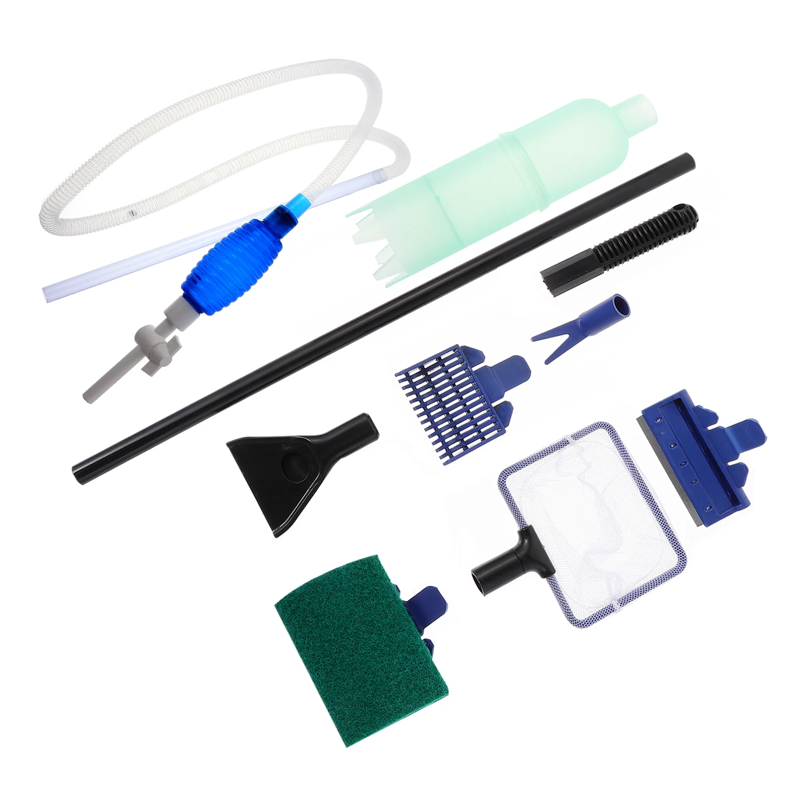 

Fish Tank Cleaning Kit Plastic Water Changer Vacuum Cleaner Aquarium Gravel Cleaner Tool Thickened Hose Enlarged