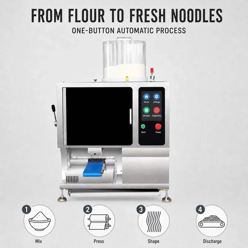 Commercial Intelligent Noodle Making Machine Fresh Ramen Making Machine for Restaurant Korean and Japanese Ramen