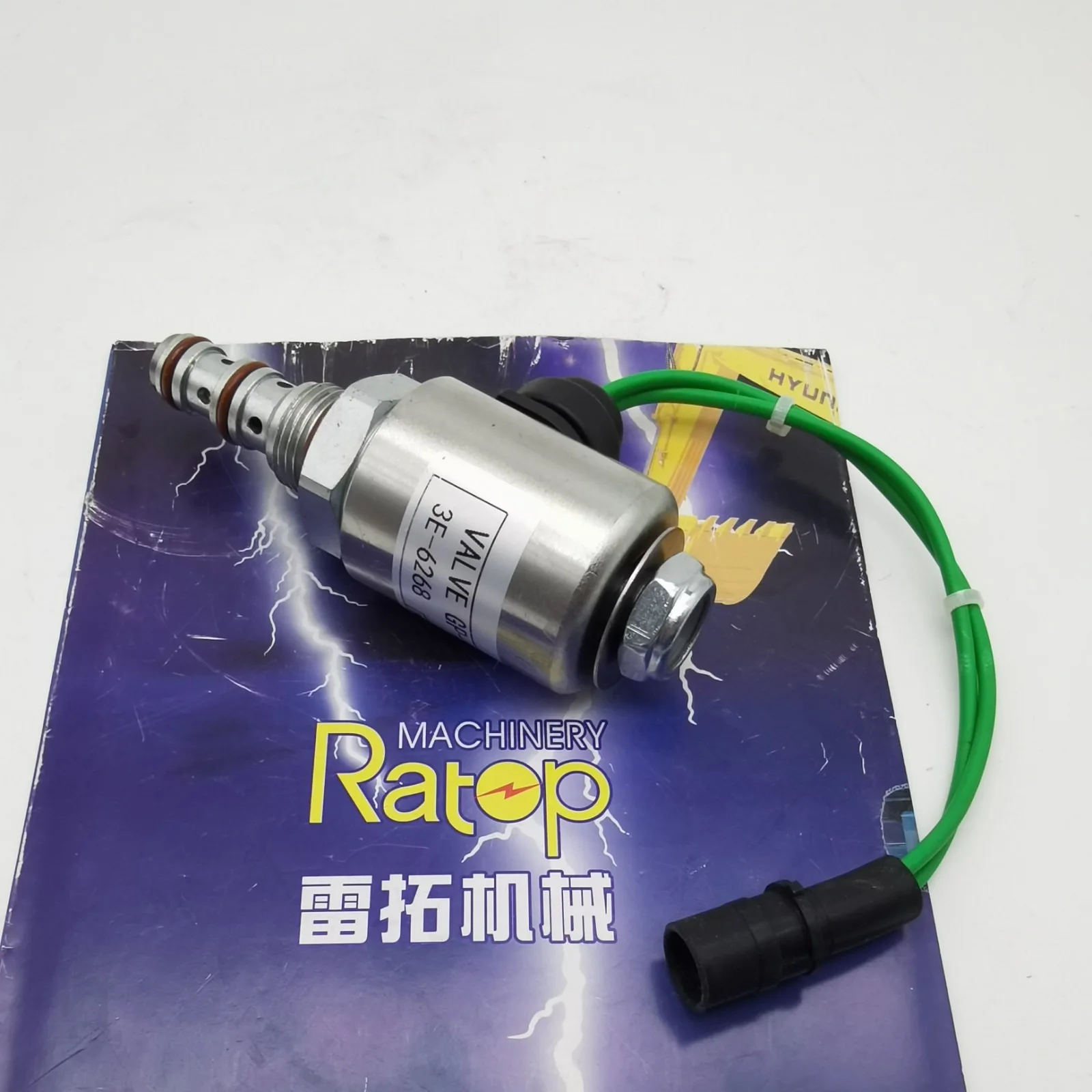 

Excavator Parts D8R 140H Solenoid Valve Circular Plug High-Quality Iron Valve Core