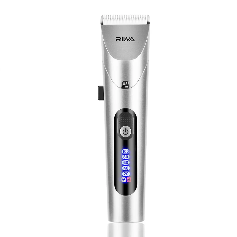 Youpin RIWA Tondeuse Cheveux Professionnelle Homme Electrique écran LED Tendeuse a Cheveux Professionnel Rechargeable Hair Clipper Tondeuse Homme