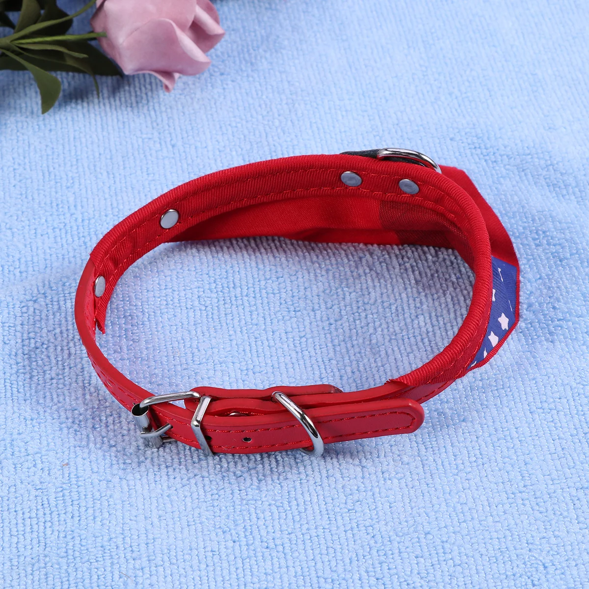 

Dog Triangular Bandana Collar Printed Comfortable Cool Pet Scarf Bib Stylish Easy Dress Up Attractive Dog Bib