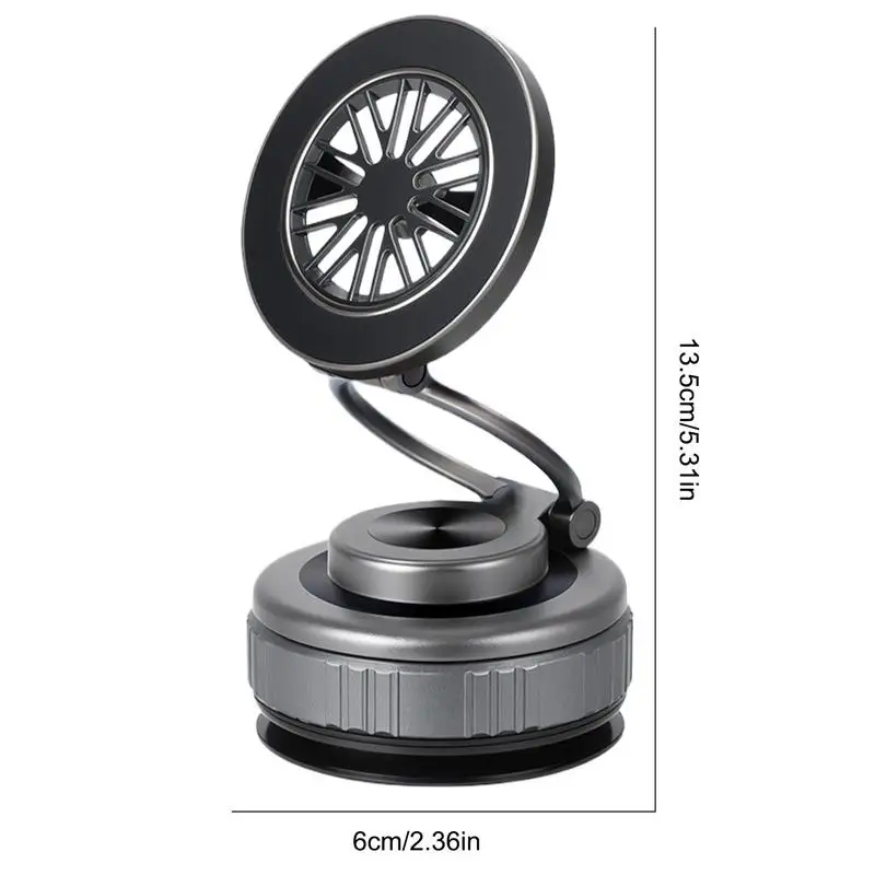 Magnet Phone Holder Dashboard Phone Holder 360 Rotation Windshield Cellphone Support Foldable Air Vent Cradle Suction Cup For