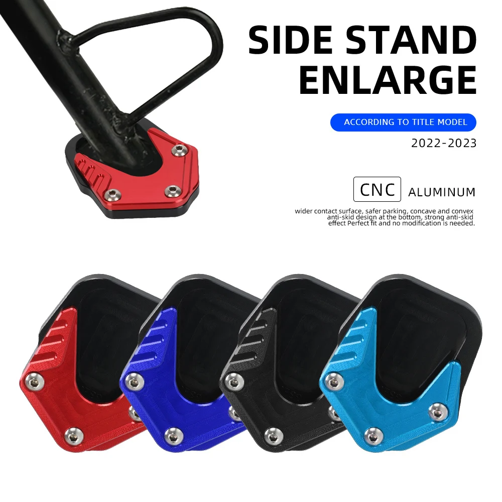 

For CFMOTO 650MT 650TR-G All Year 250NK 2022-2023 Motorcycle Accessories Side Stand Enlarge Plate Support Kickstand Extension