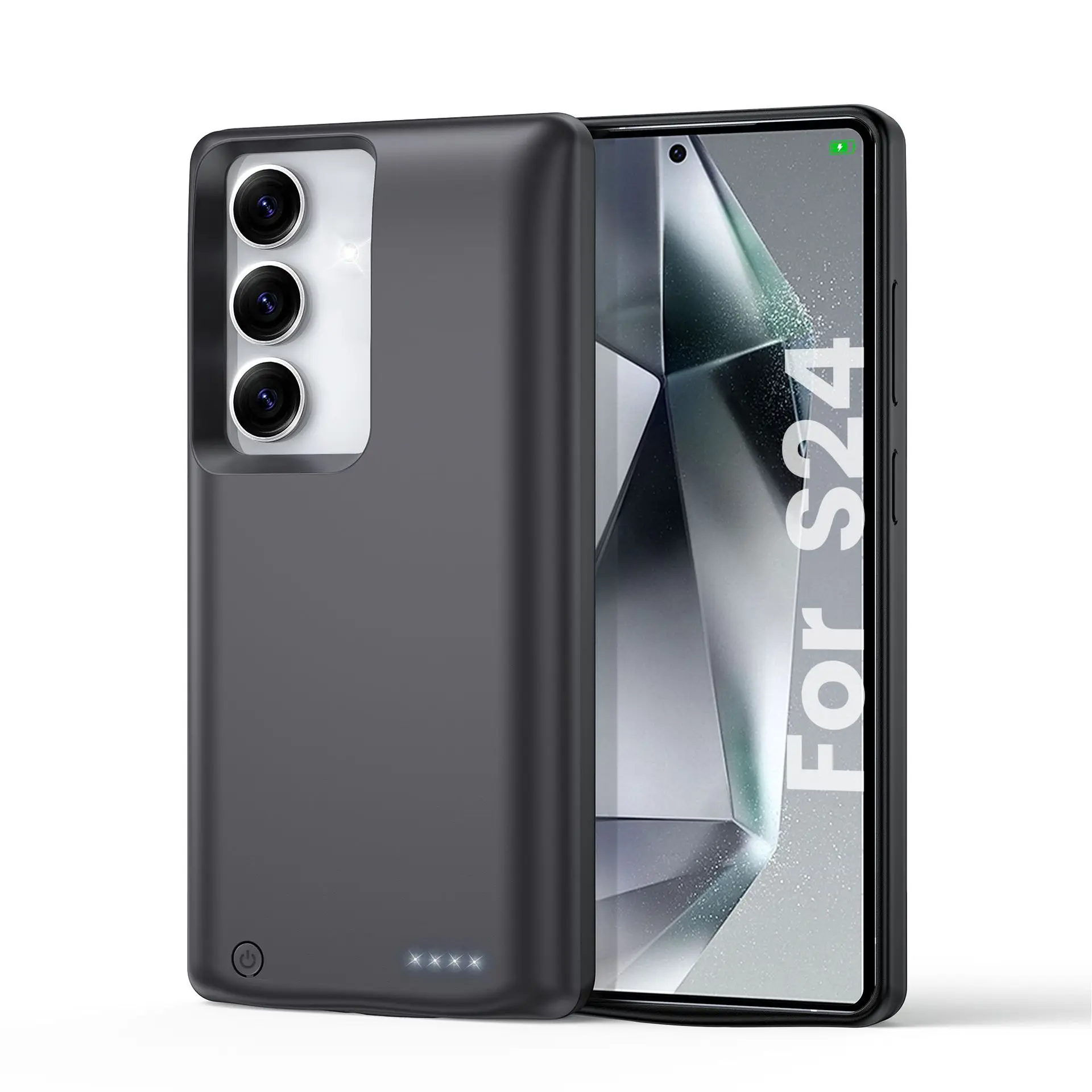 حافظة بطارية لهاتف سامسونج جالاكسي S25 Ultra S24 Ultra 10000 مللي أمبير في الساعة، غطاء خلفي لشاحن محمول من مادة البولي يوريثان الحراري #6