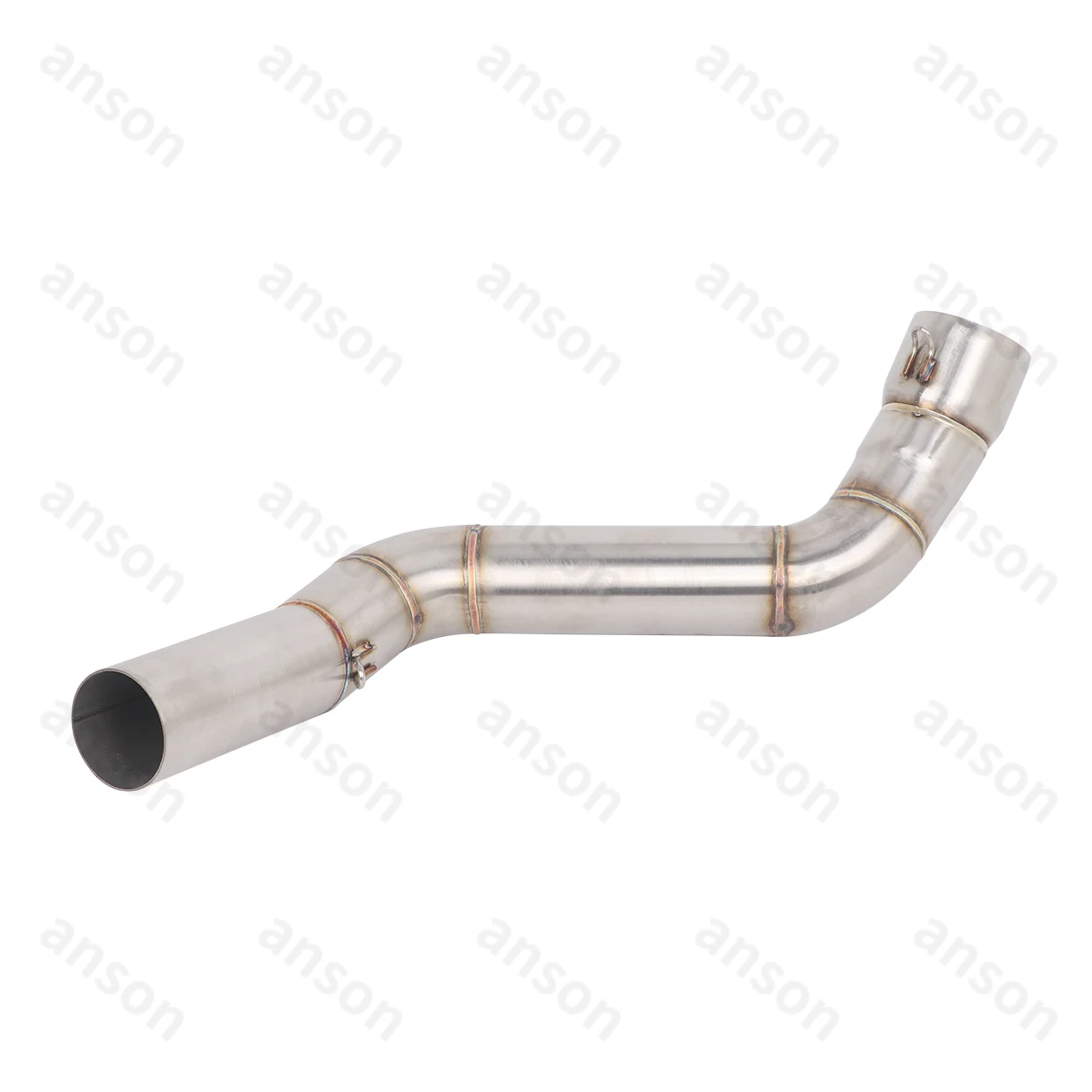 Slip-on Exhaust Mid Pipe For MOTO GUZZI V85TT 2018-2025 V85 TT Euro 5 V85 Escape Motorcycle Exhaust Mid Link Pipe 51mm Modify