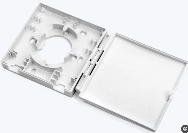 FTTH fiber optic socket box wall mounted mini terminal box 2 port SC Rosette Face plate Panel 86 Box