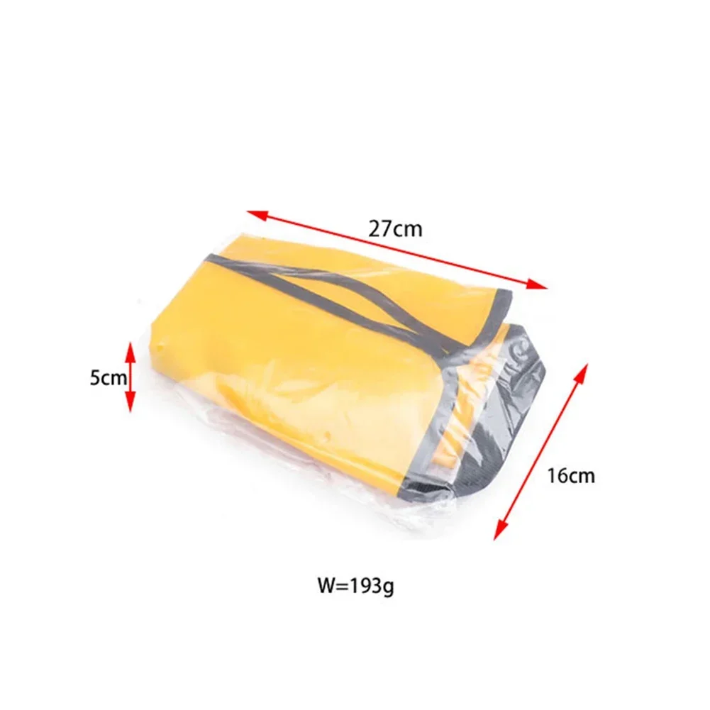 Salvage Bag Lift Bag 30lbs 65x35cm Diving Work Gear SS316+Nylon Underwater With Dump Valve Yellow High Quality