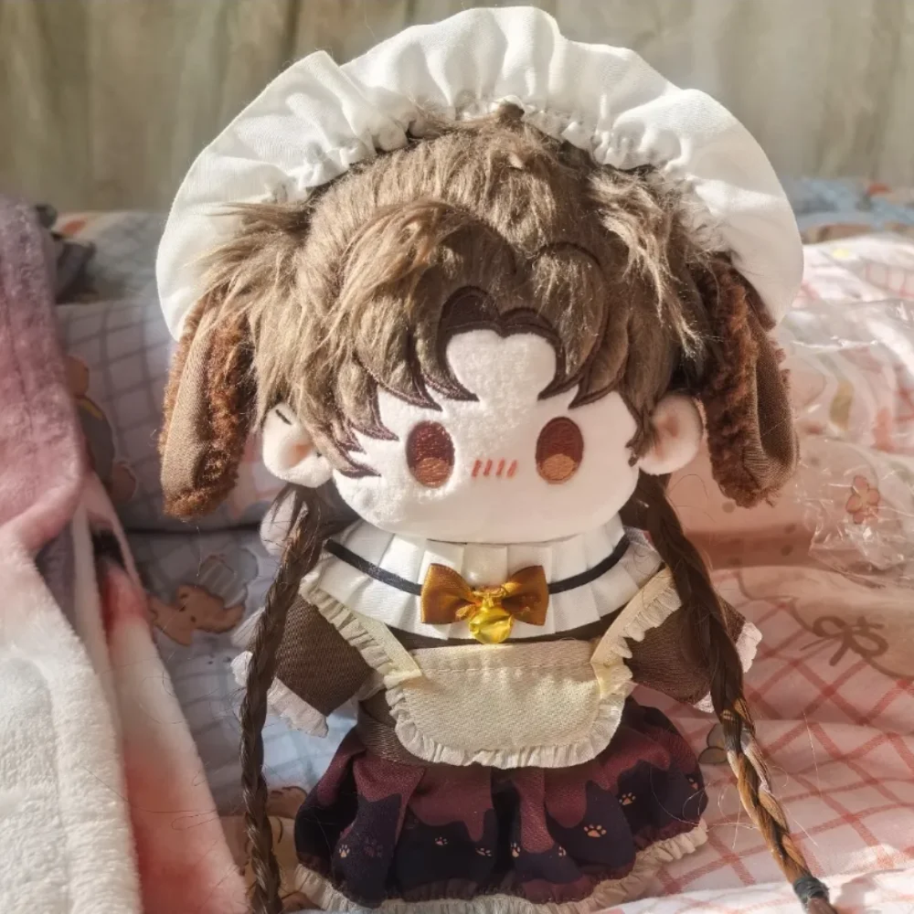 

1 комплект, набор кроликов, 20 см, хлопковая кукольная одежда, наряд с кошачьей лапой, хлопковая кукольная одежда, мини-модная кукольная одежда, аксессуары для кукол