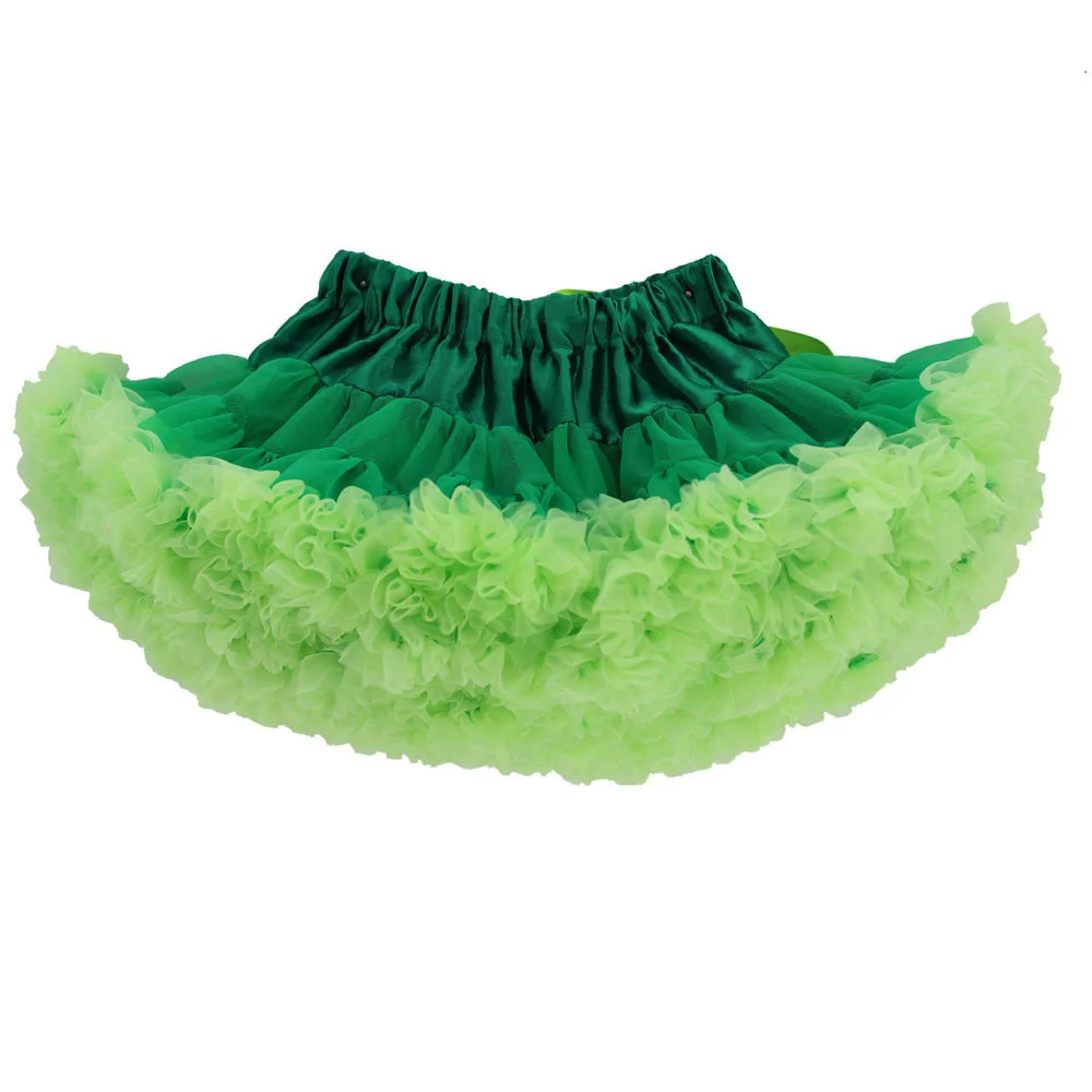 Mädchen Grüner Tüll-Petticoat Weihnachtsmann-Tutu-Rock Mädchen Weihnachtskostüm Petti-Rock Tanzrock Mädchen Kinderkleidung Kinderbekleidung – Detail 13