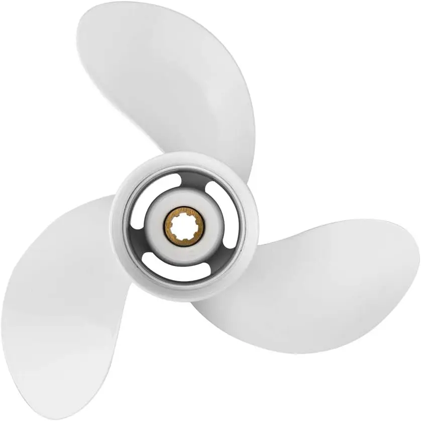 6G1-45941-00-EL 6G1-45943-00-EL Boat Motor Propeller for YAMAHA/HIDEA 6-8HP Outboard Engine Propeller Aluminum 3 Blades