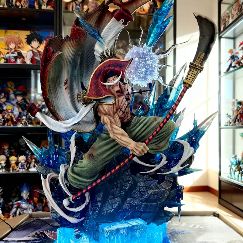 

40cm Anime One Piece Edward Newgate White Beard Large Size Scene Statue Pvc Figure Model Collectible Decor Collectible Toys Gift