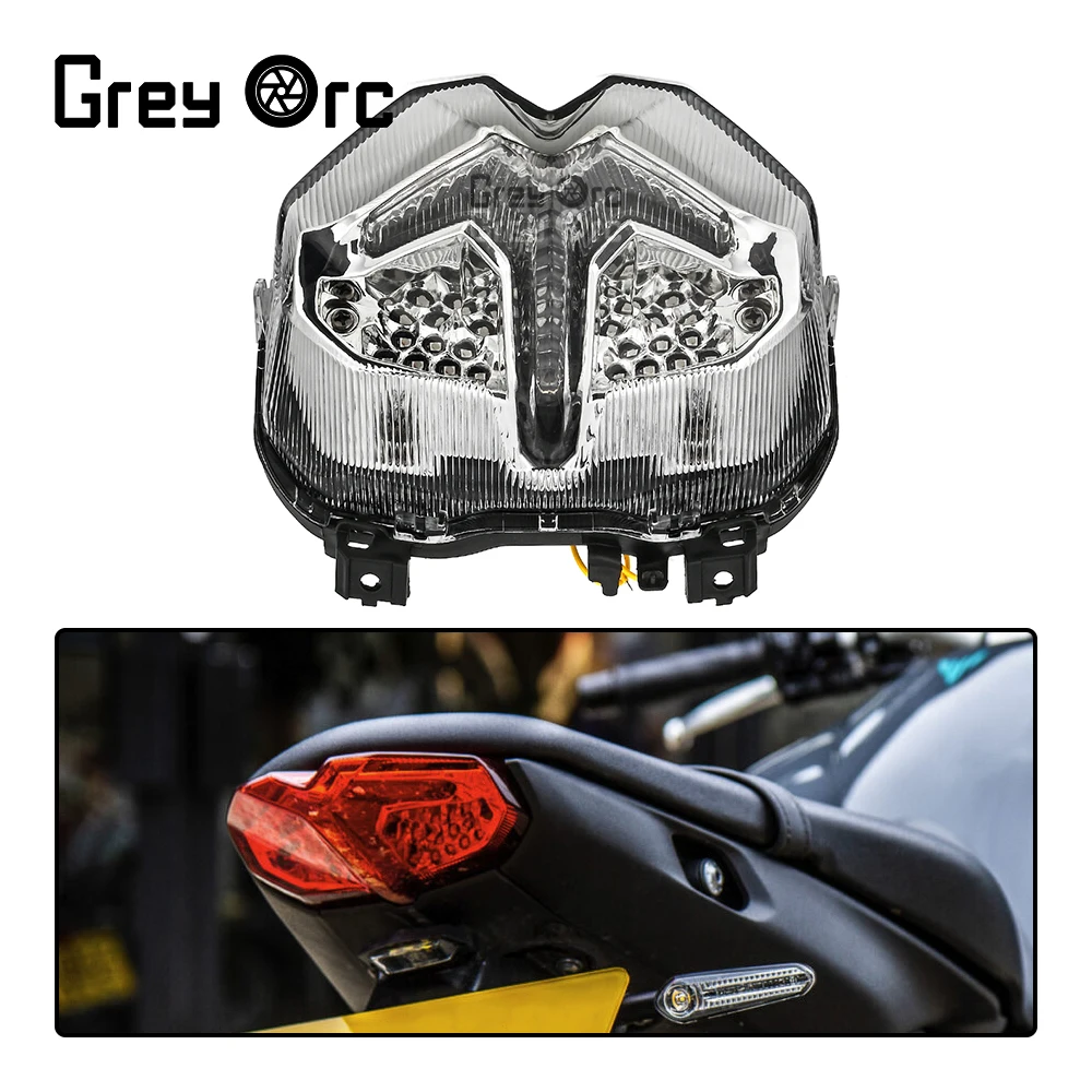 

Fits For Yamaha MT 10 MT10 SP ABS MT-10 FZ-10 2022 2023 2024 Motorcycle LED TailLight Brake Turn Signal Integrated Tail Lights