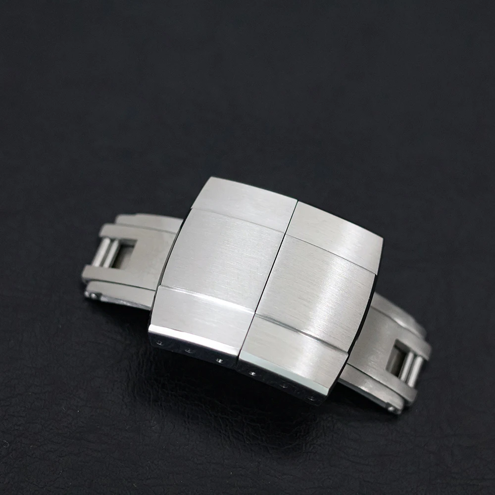 สายนาฬิกา CTS ขนาด 16 มม. 18 มม. 20 มม. ทำจากสแตนเลสสตีล 316L พร้อมตัวล็อคแบบเดย์โทนา  แบบเปลี่ยนได้  ผิวขัดเงา  แบบสองสี