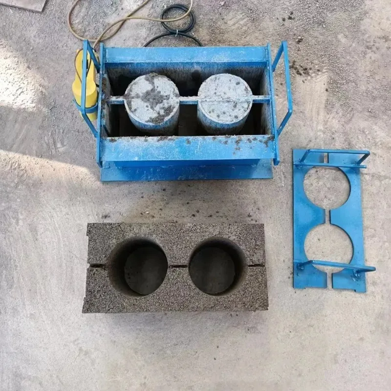 

Manual cement brick making machine hollow block machine - 400*100*200mm and 450*250mm models