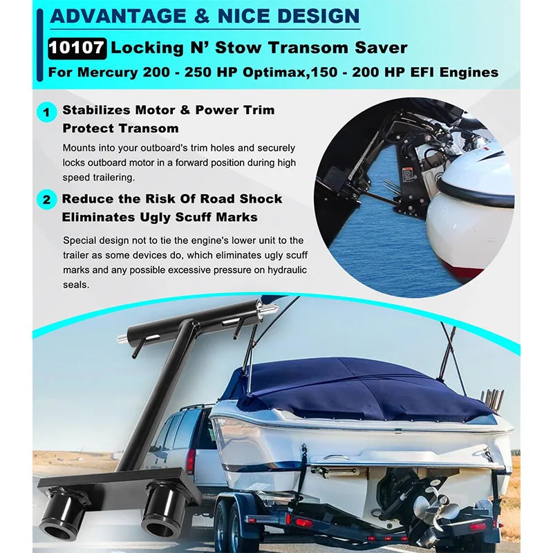Рисунок 3 - 10107 Блокировка N’ Stow Transom