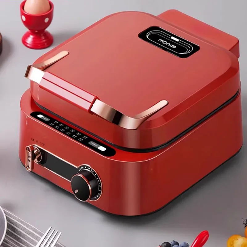 Monda متعددة الوظائف مقلاة خبز كهربائية التدفئة الكهربائية هوتبوت الشواء مقلاة المنزلية مزدوجة الوجهين التدفئة الطبخ Po