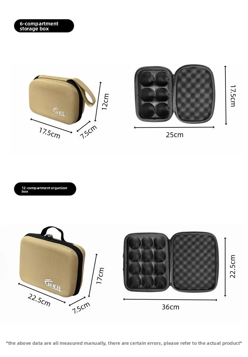 1×EVA Camping-Eier-Aufbewahrungsbox, tragbarer, stoßfester Eier-Tragekoffer, 6/12 Fächer, bruchsicher, für Reisen, Picknicks, Outdoor-Wanderungen, Eierhalter – Detail 14
