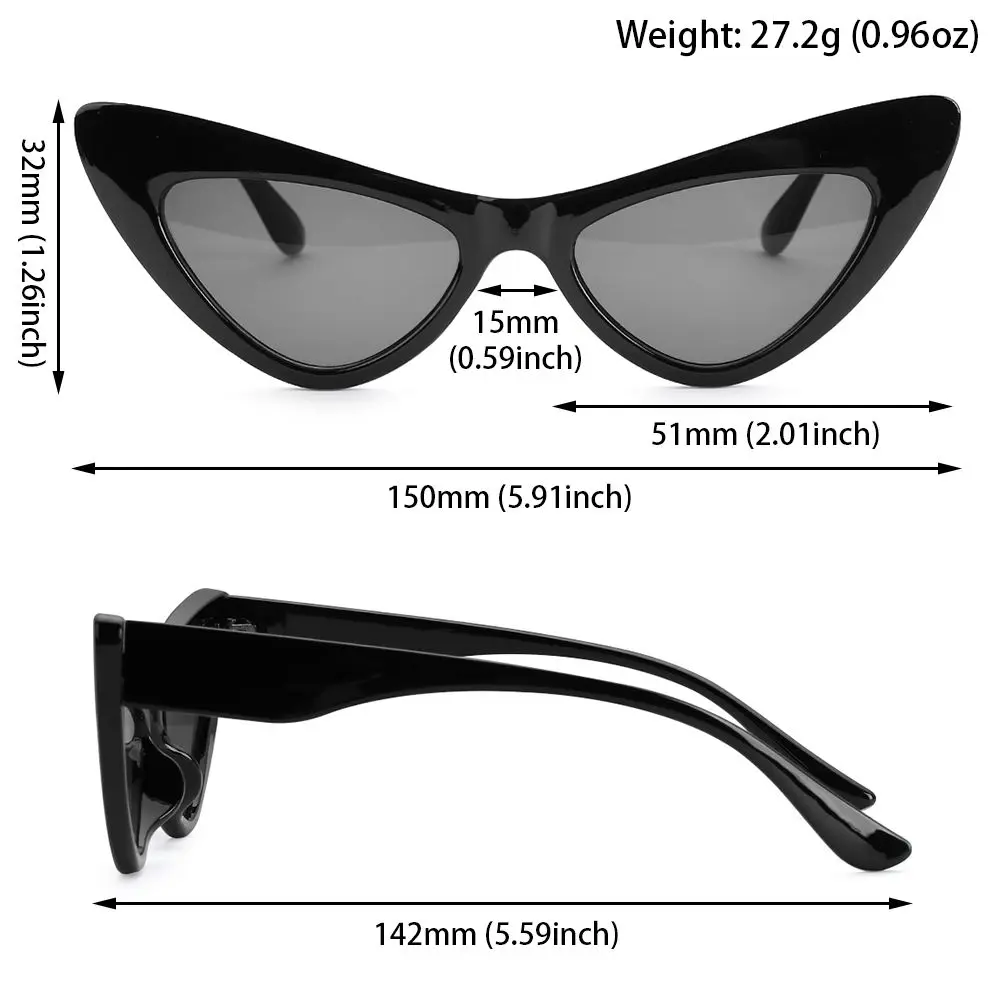 Fashion Cat Eye Sunglasses for Women 2023 New Trendy The Latest Personality Ins Net Red Glasses UV400 Outdoor Street Shop