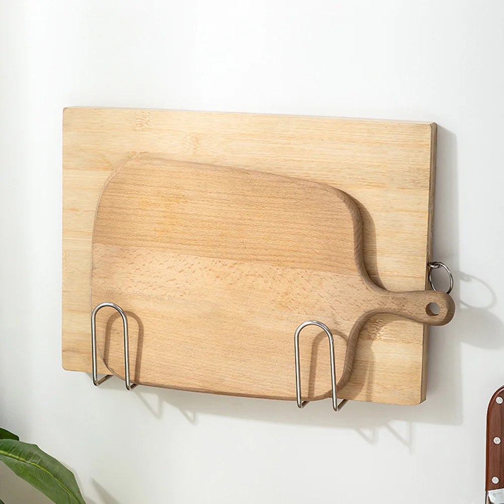 

4pcs Kitchen Pot Lid Rack Countertop Storage Organizer For Pans Cutting Boards Compact Design Portable Pan Cover Holder