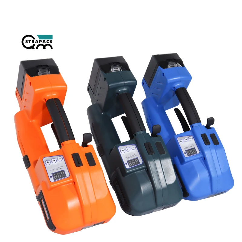 Battery Powered Automatic Strapping Tool for Packaging Box Pallet