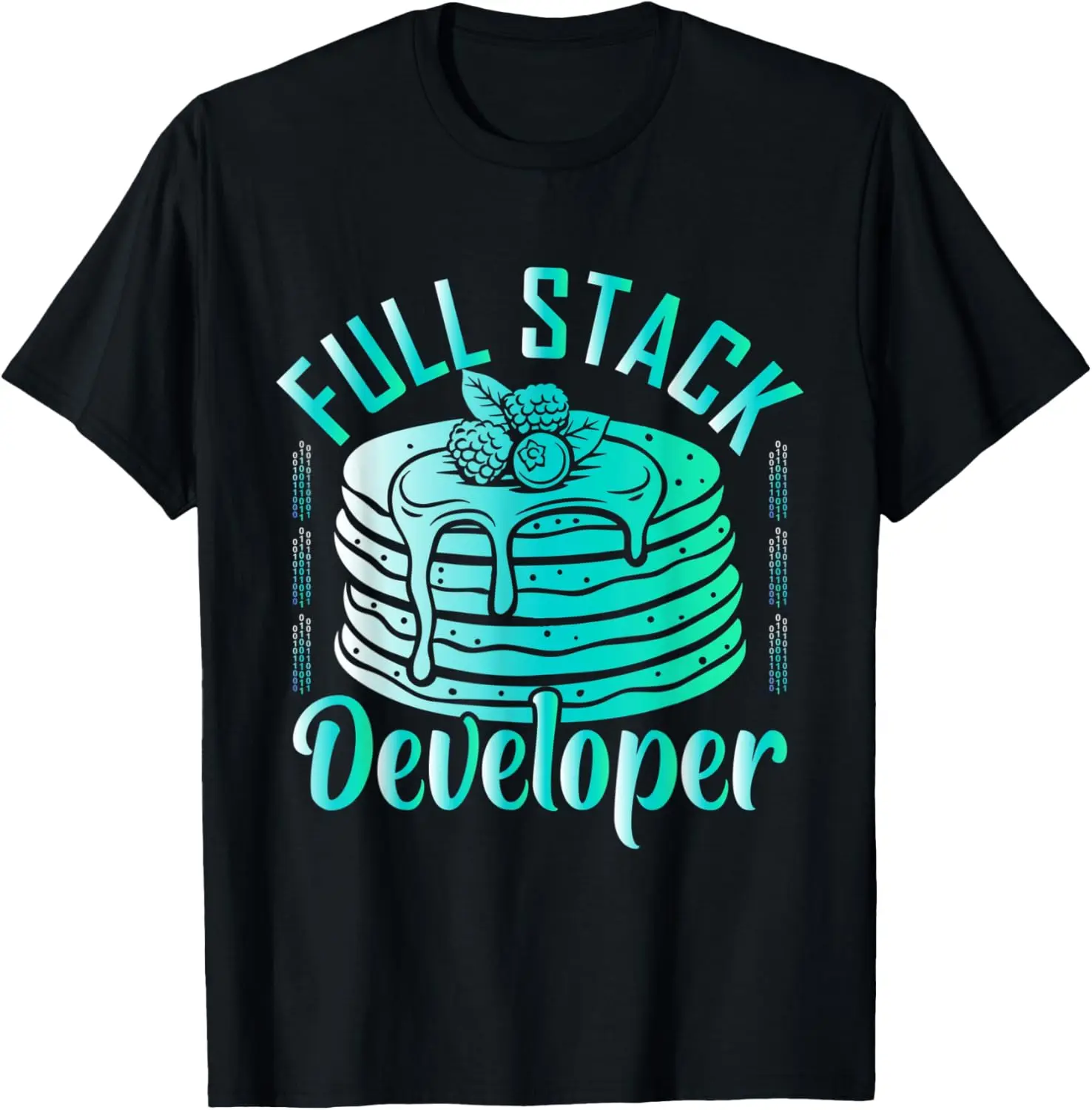 تي شيرت كمبيوتر مضحك لمطور كومة كاملة #1