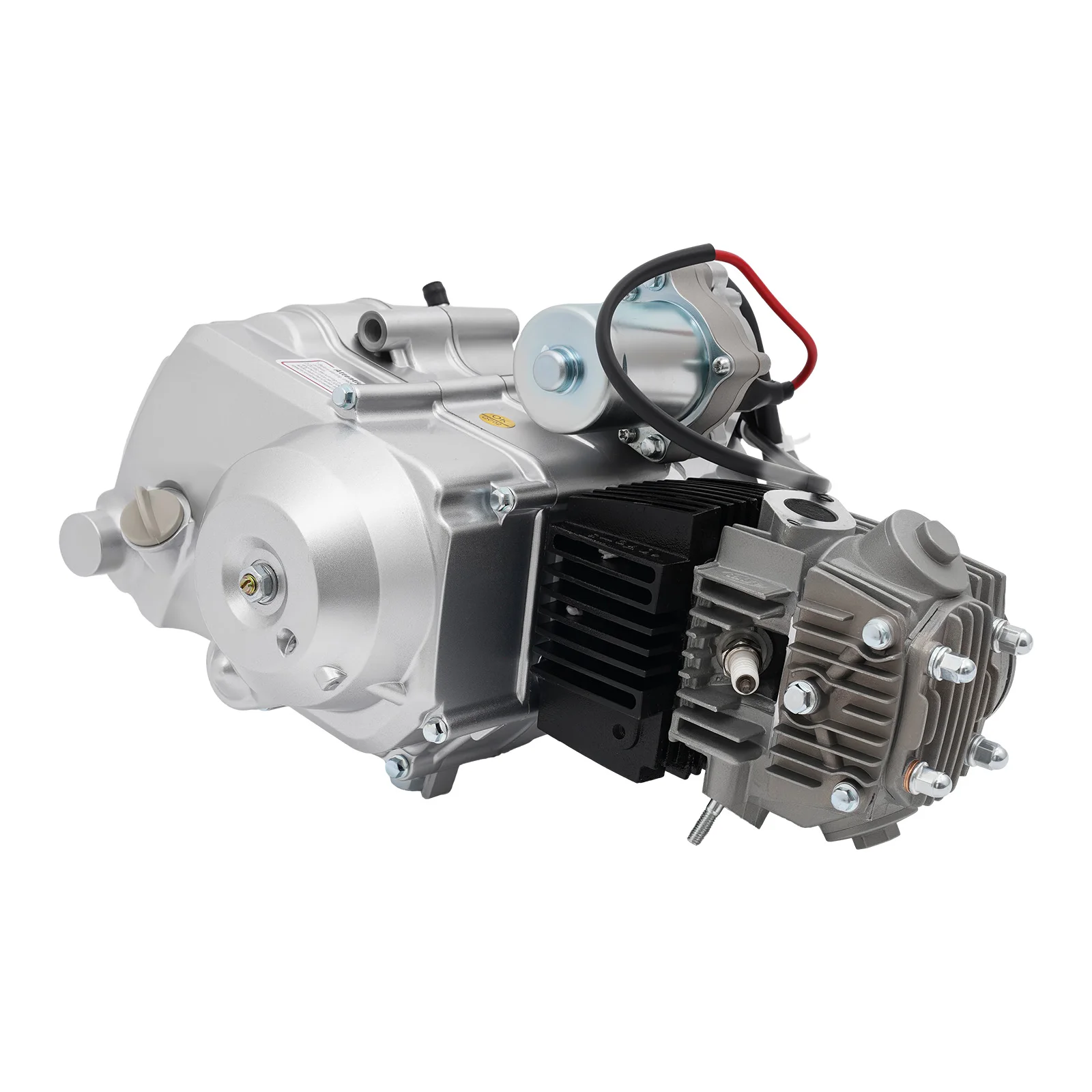 Gearbox, Engine Motor, Transmission Engine, 110cc 4-Stroke Single Cylinder Gearbox for Motorcycle Dirt Bike ATV, Durable Alloy Iron Construction, Smooth Surface, Easy to Clean, Replacement Part for Off-road Vehicle Quad Go Kart